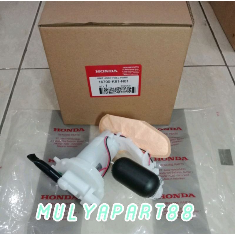 PUEL PUMP HONDA BEAT FI Esp & BEAT STREET 2016 2019 POMPA BENSIN ORi