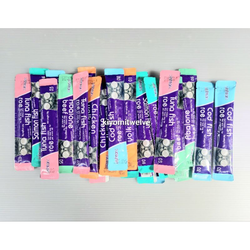 Snack Ishtar Snack Kucing Ishtar Cemilan Kucing Ishtar Mixi Liebao Bixia Urchin Bogoo