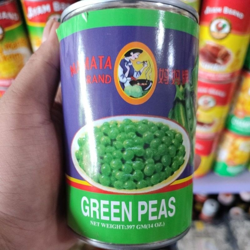 

Kacang Polong Mamata / Green Peas 397g