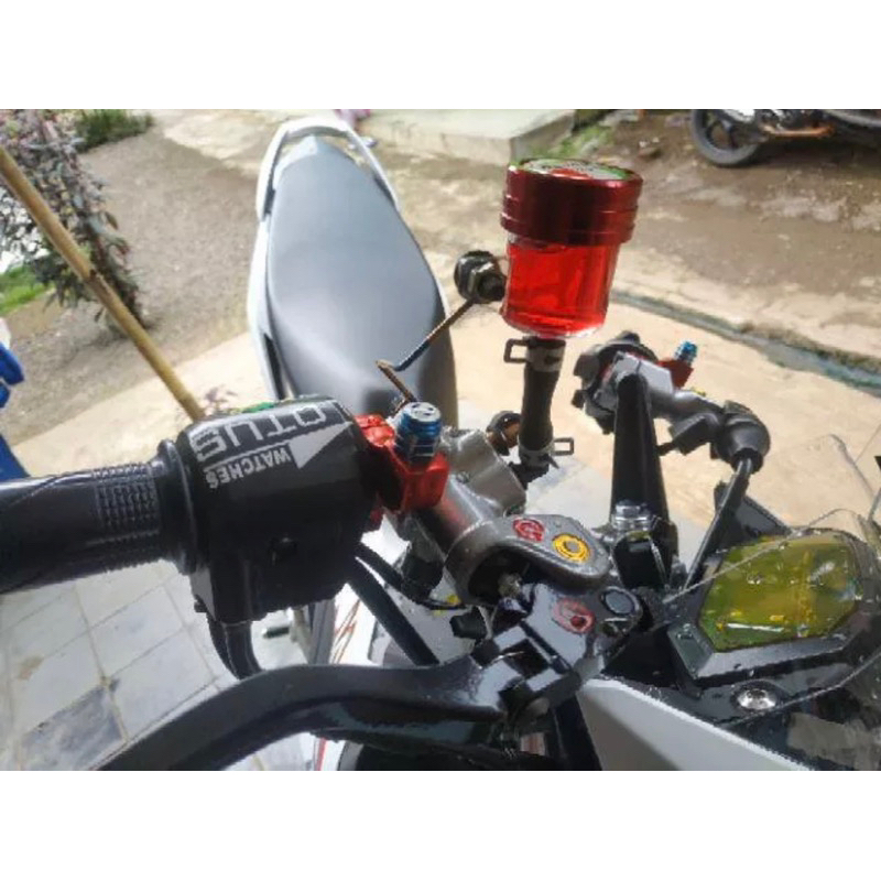 BREKET DUDUKAN SPION KLEM DI STANG CNC KLEMAN SPION CNC DI STANG SEMUA MOTOR