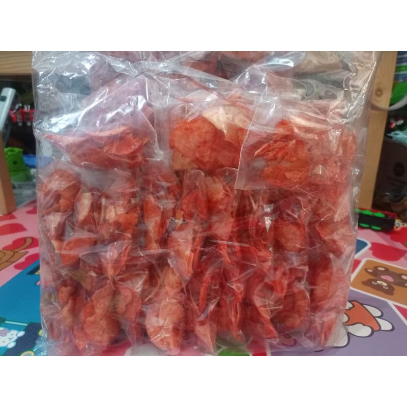 

Kripik Singkong Pedas Makyos