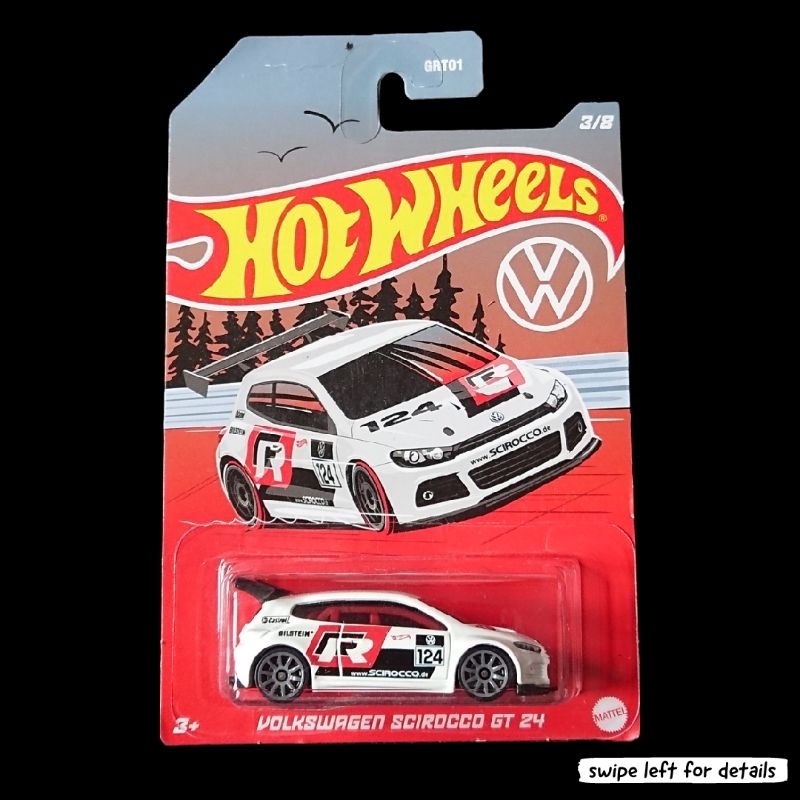 Hotwheels Volkswagen Scirocco GT 24 | VW Series