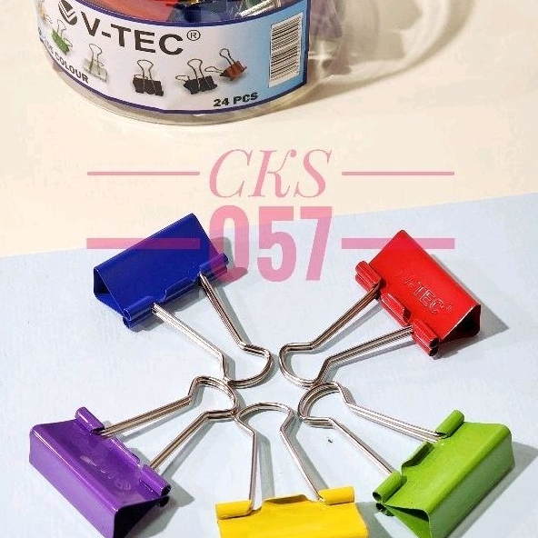 

Binder Clip 155 Warna (Per Box)
