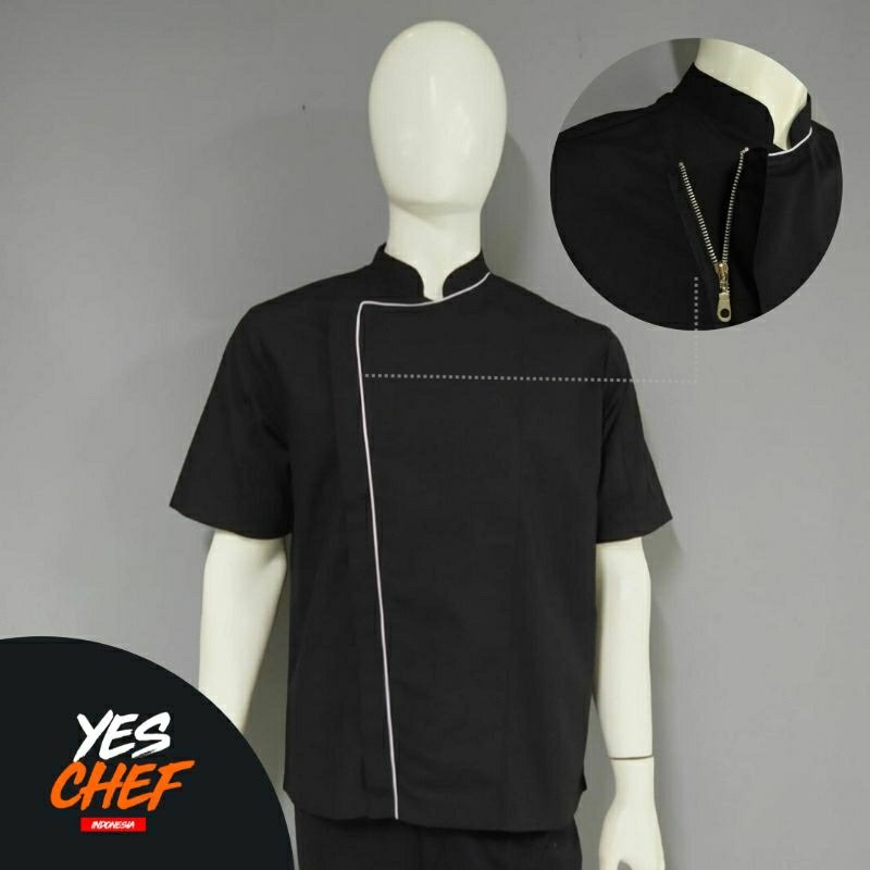CHEF JACKET RESLETING | BAJU CHEF RESLETING | BAJU KITCHEN  | BAJU CHEF | BAJU KOKI |  BAJU MASAK HI