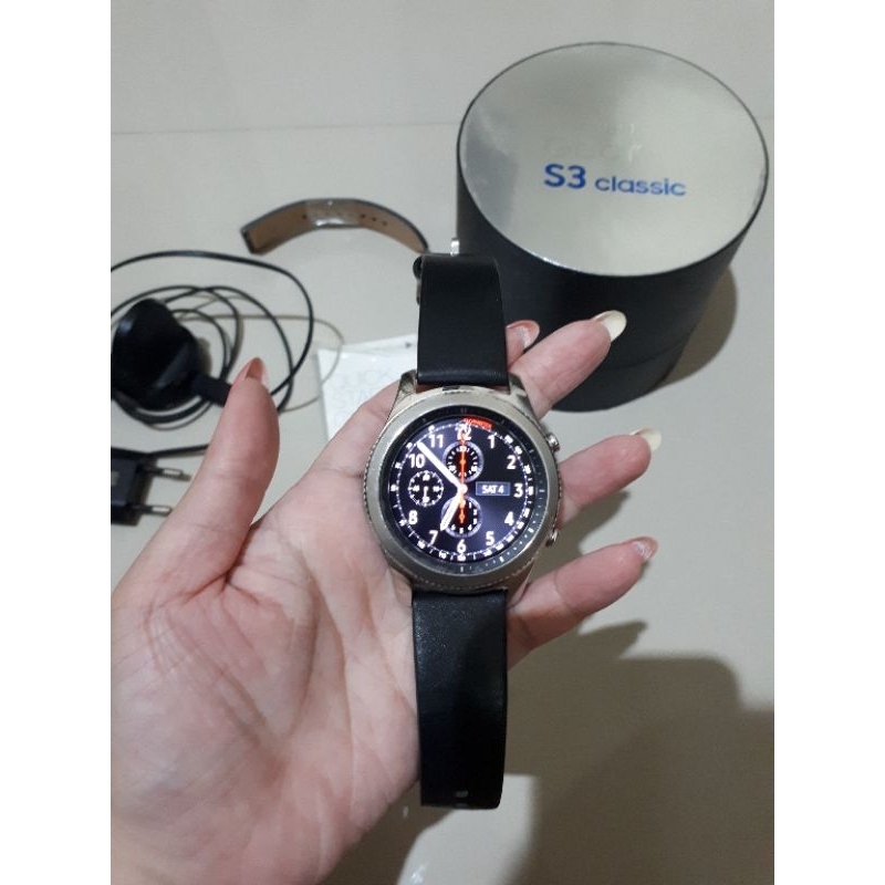 Smartwatch Samsung Galaxy Gear S3 Classic Second Mulus ORIGINAL 100% Bukan Frontier