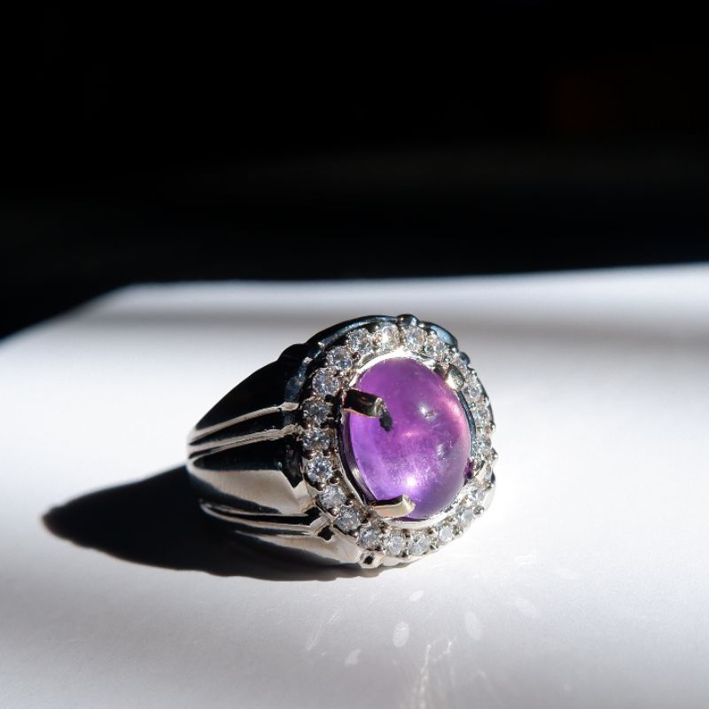 Batu Cincin Kecubung Asli