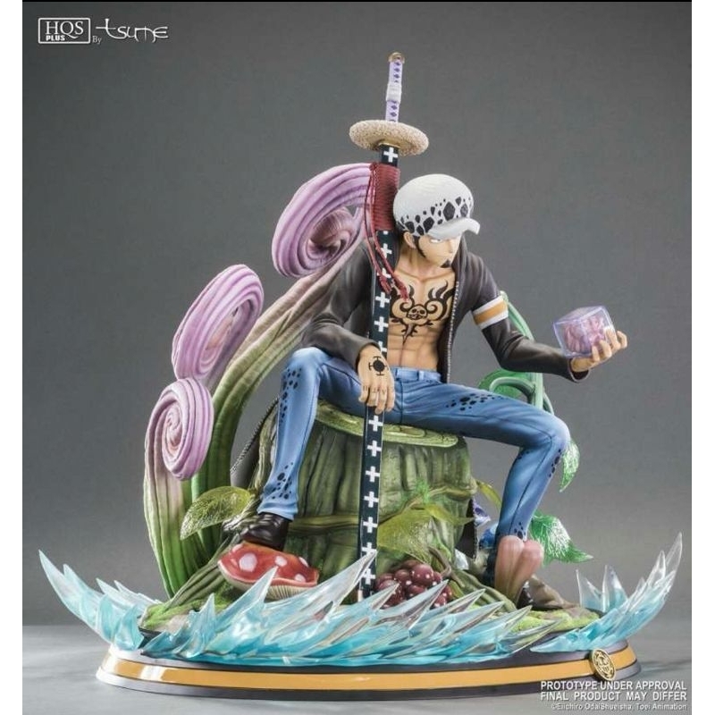 TSUME ART TRAFALGAR LAW ONE PIECE SUPER GRESSS dus coklat tidak ada