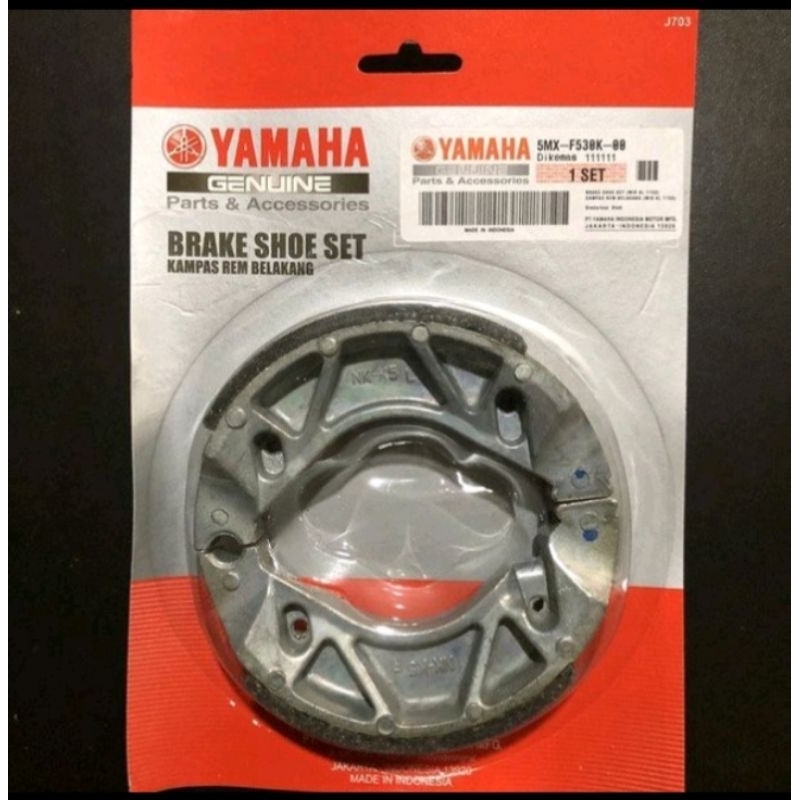 kampas rem belakang mio sporty mio gt mio soul