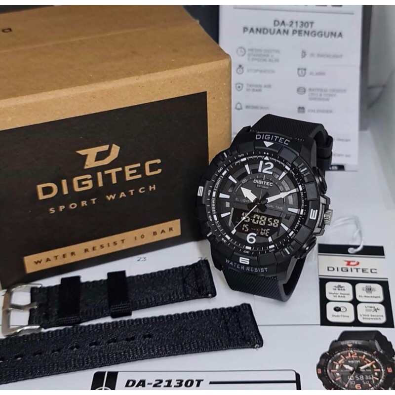 Jam tangan digitec DA2130T Analog-Digital