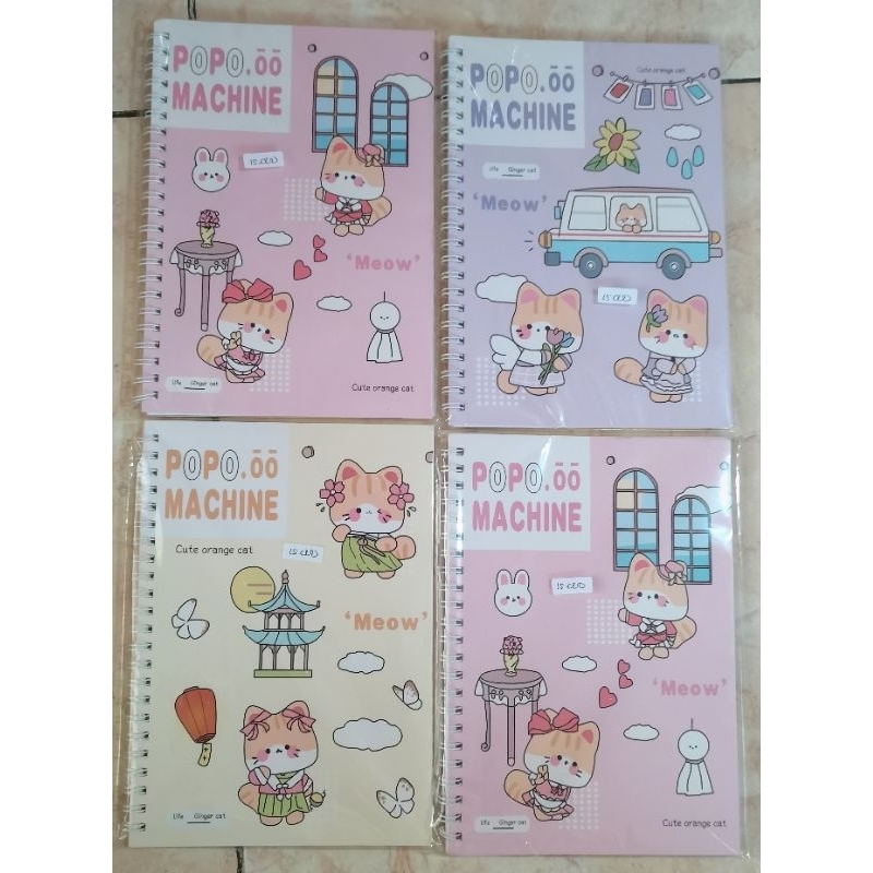 

Buku Spiral / Notebook / Diary A5 Cat