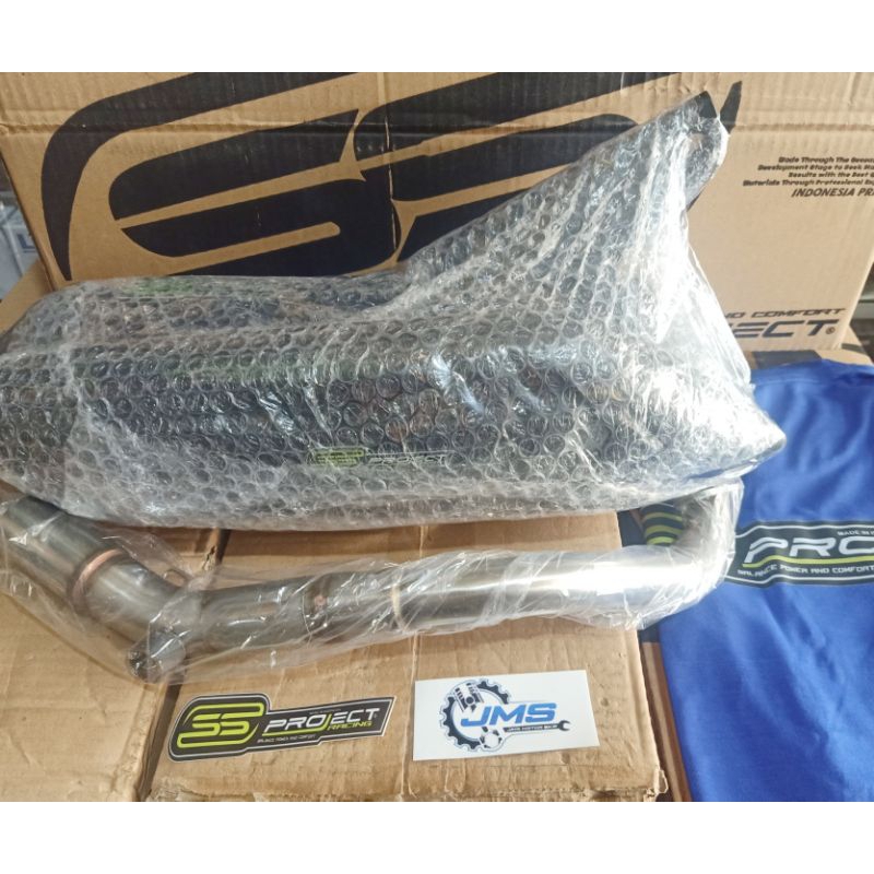 Knalpot Standar Racing SS Projects Mio J +DB Killer+ Kaos