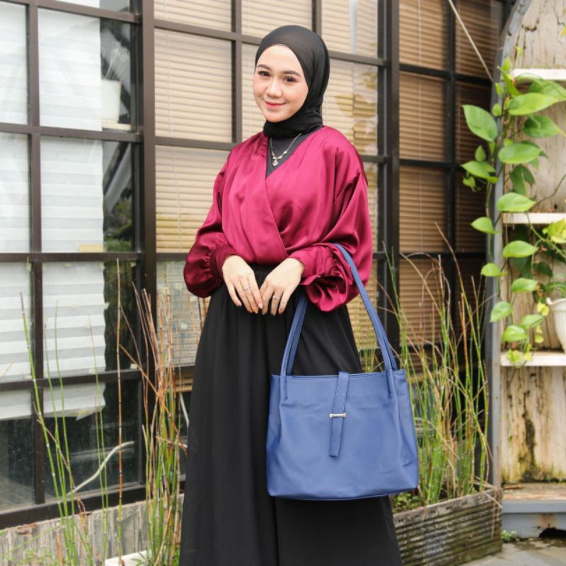 SHERLY BAG BY BIRU TSABITA / TAS SHERLY / TAS BIRU TSABITA / TAS WANITA / GODIE BAG / TAS SHERLY / TOTEBAG SHERLY