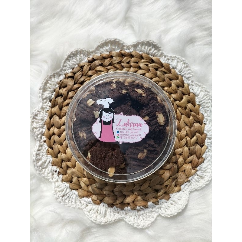 

cookies choco almond