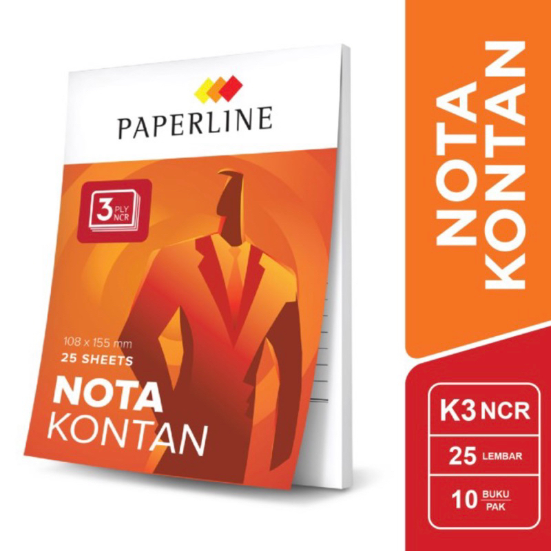 

Paperline Nota Kontan 3ply