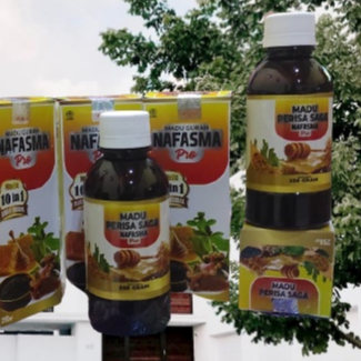 [Kemasan Baru] MADU NAFASMA PRO ASLI ORIGINAL NAFASMA MADU Untuk Bronkitis, Radang Tenggorokan, Batu