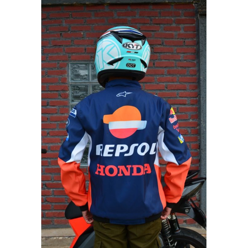 Jaket Bomber Honda Repsol Jaket Honda Repsol