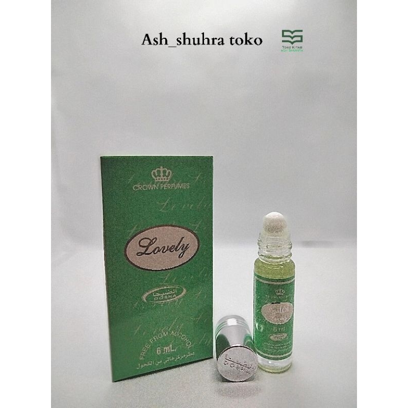 parfum dobha aroma lovely /parfum dobha 6ml/ all varian/dobha premium/parfum non alkohol