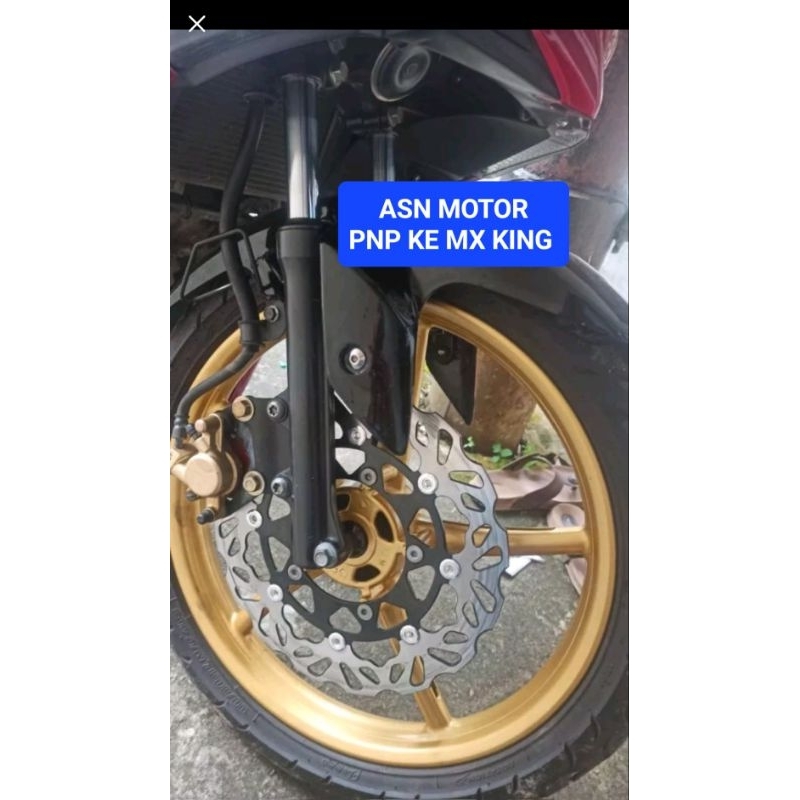 Piringan Cakram depan Vixion dan MX King lebar UK 300 Model Daytona MOS