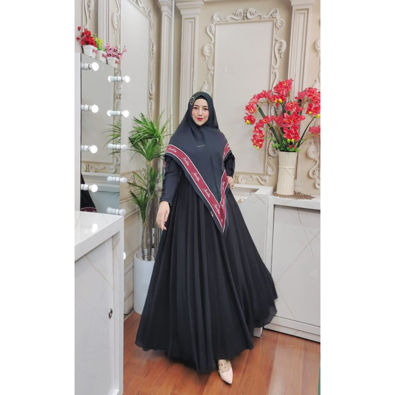 Ready Gamis Syari Maura seriess By avrilia hijab