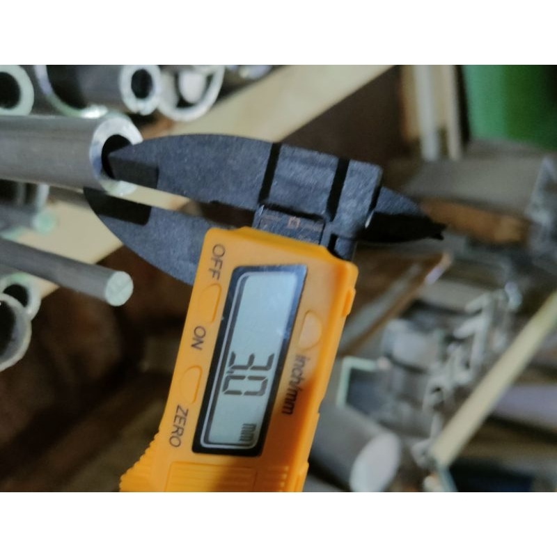 Pipa Aluminium OD 16mm x ID 10mm Panjang 1Meter