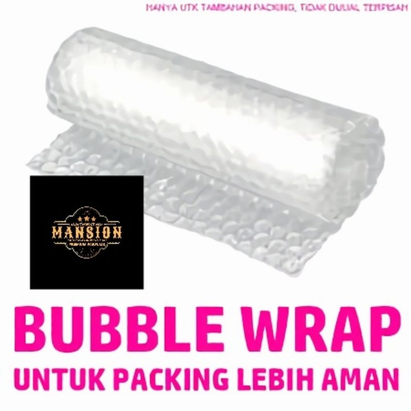 

Extra Bubble Wrap / Bubble Wrap Pengaman Paket