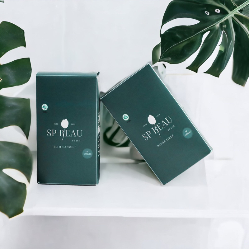 SP Beau By SCH Slim Capsule Plus Detox Capsule ( PAKET DIET AMPUH DIJAMIN)