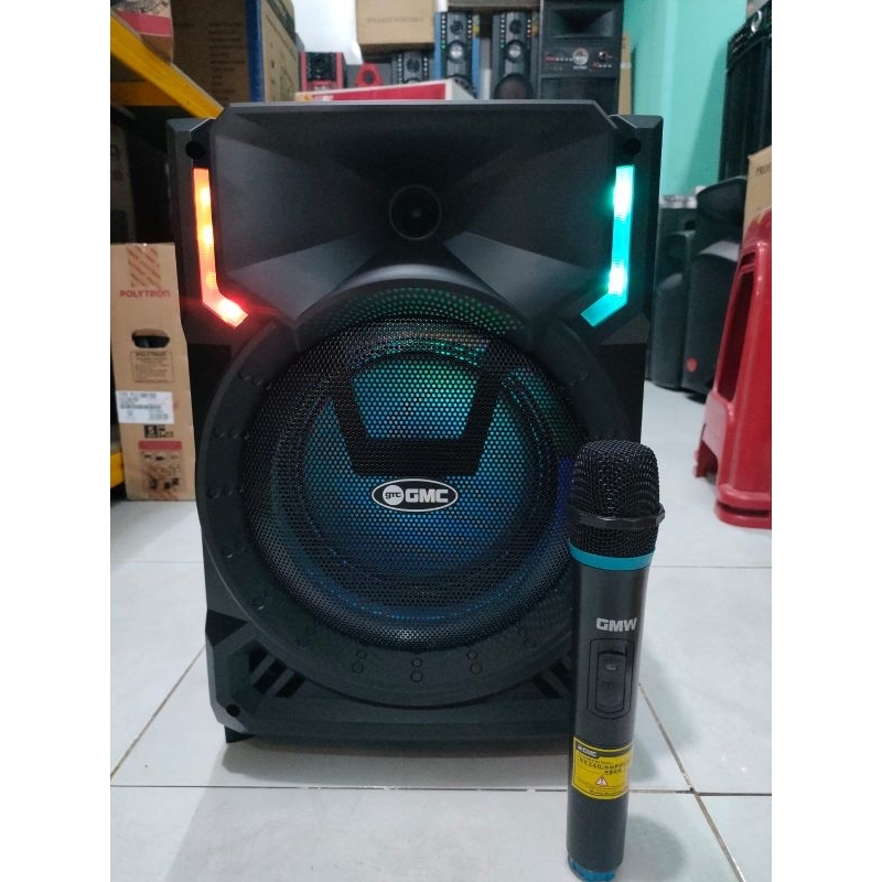 Speaker Portabel GMC 897H Karaoke Bluetooth
