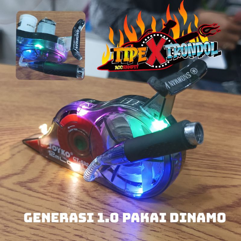 

Tip X Trondol Dinamo Menyala Lampu suara sudah jadi