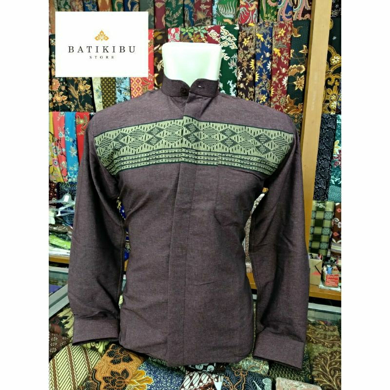 Kemeja Koko Pria Dewasa Boss Reg - Fit [0390617]