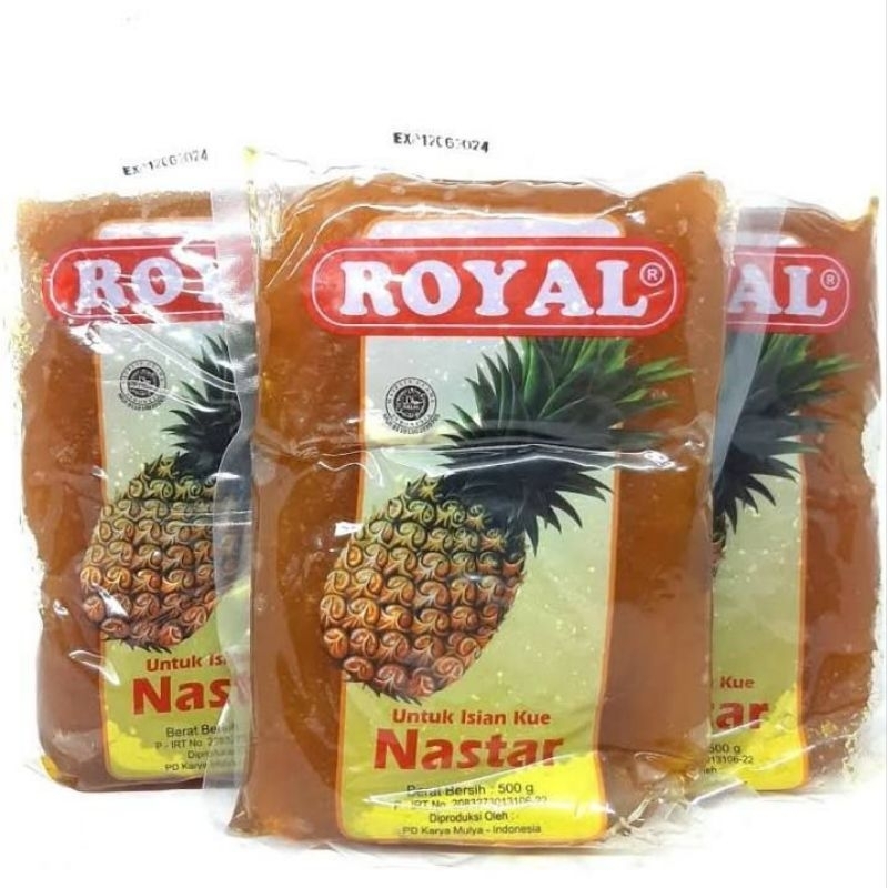 

Royal Selai Nastar 500 gr Nanas Nenas Donny Royal Nenas Nanas Isian Nastar Kue kering Bahan Kue Makassar Filling COD