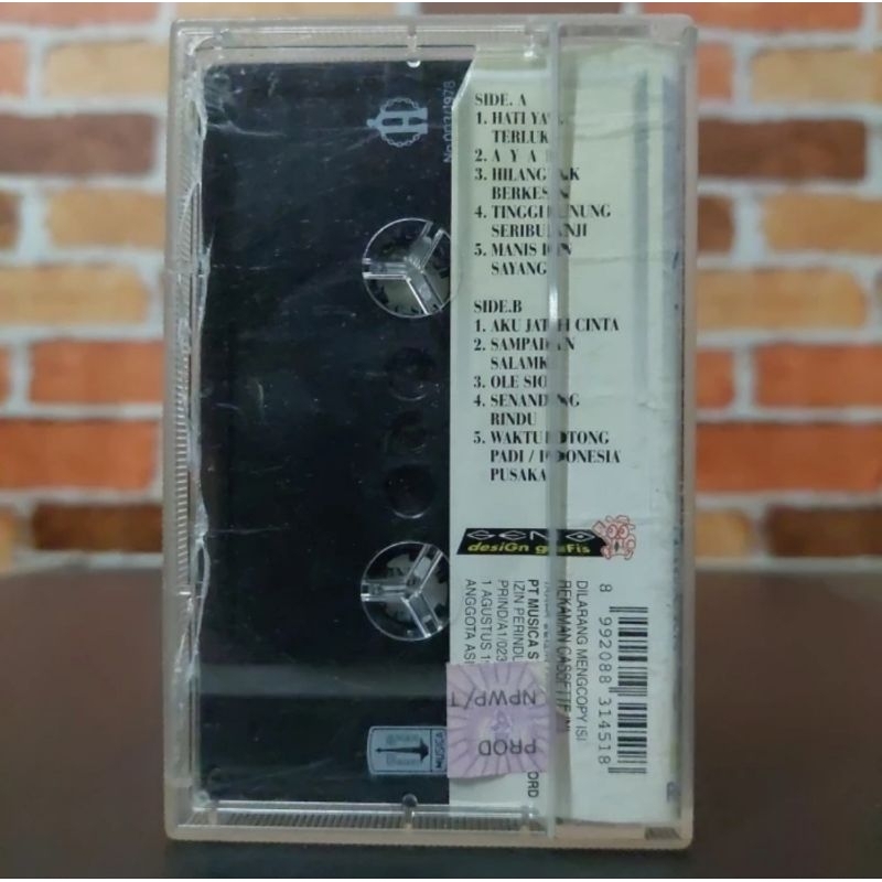 Kaset Pita Broery-Hati Yang Terluka