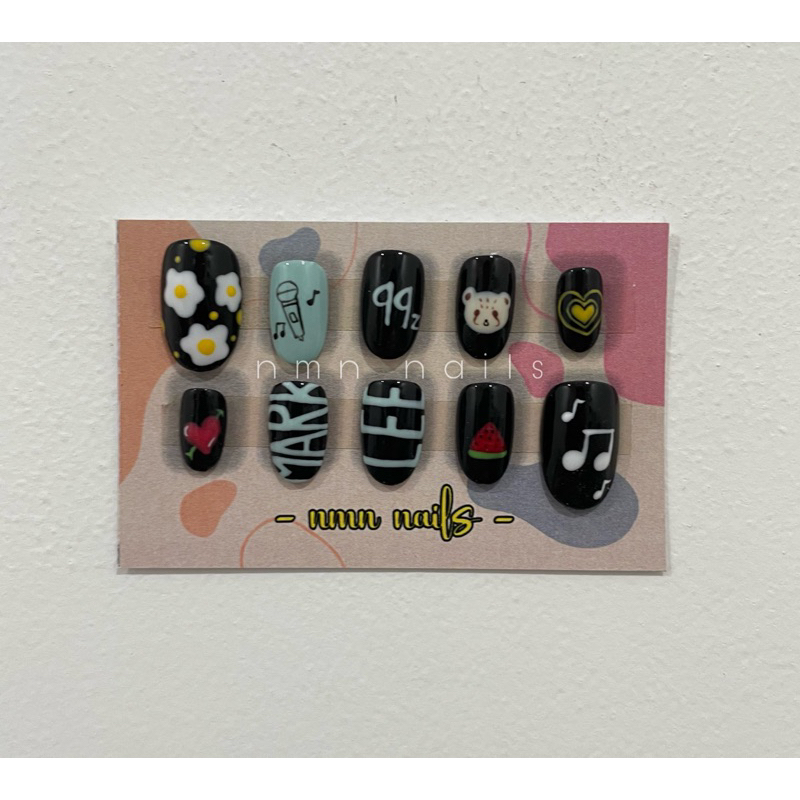 Press on nails lee / kuku palsu lee mark / press on nail