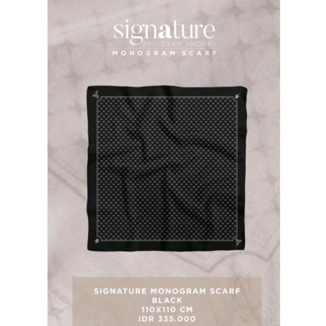 Ayu Dyah Andari Monogram Series