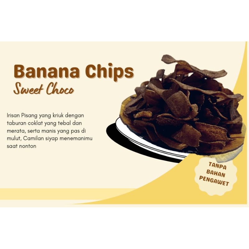 

Snack Cemilan Keripik Pisang - Chocolate 250gr