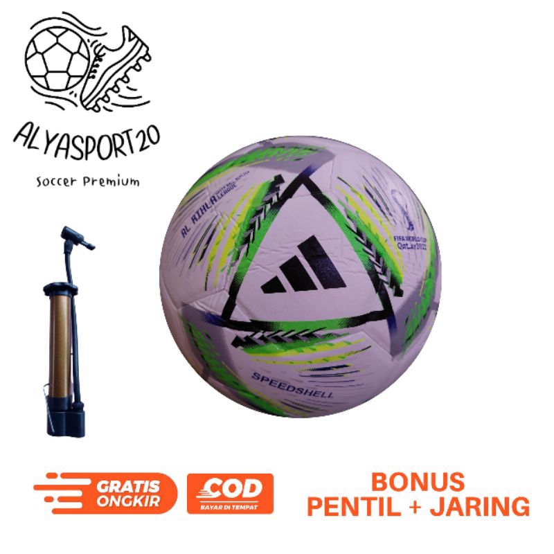 BOLA SEPAK ORIGINAL / BOLA KAKI ADIDAS AL RIHLA