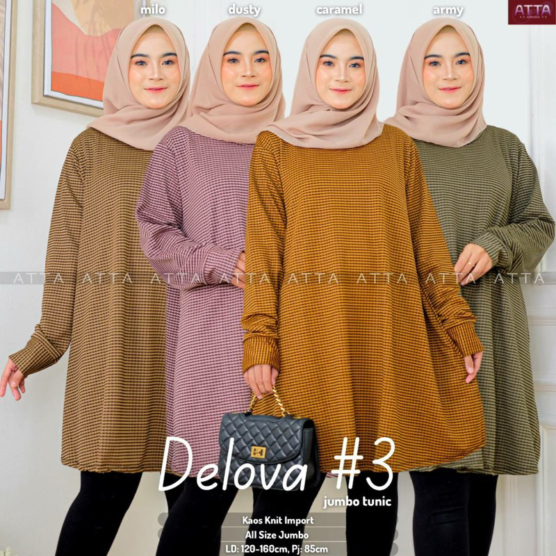 tunik jumbo XXXXL LD 130-160 KEKINIAN ATASAN BIGSIZE LD 160