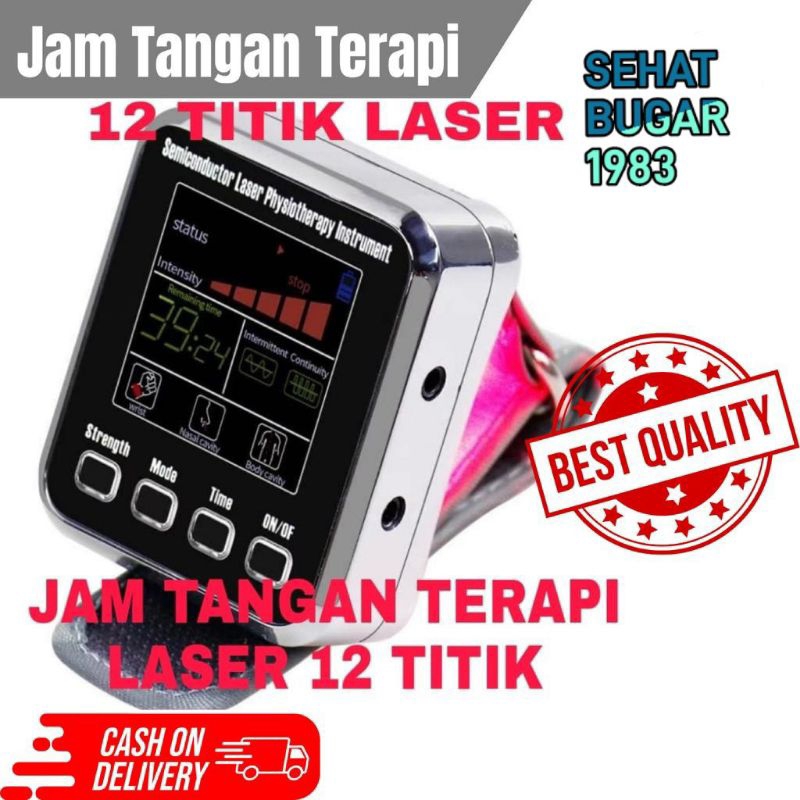 jam tangan terapi laser 12 titik kesehatan