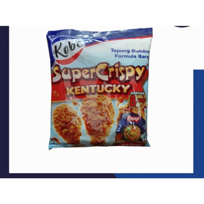

TEPUNG KOBE SUPERCRISPY KENTUCKY 850GRAM