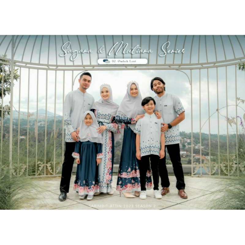 Sagara & Mutiara Series. Sarimbit Idul Fitri 2023 by Attin Hijab