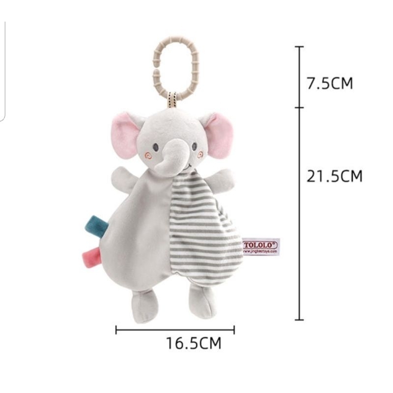 Mainan boneka gantung stroller / Boneka kain bayi / Mainan motorik bayi