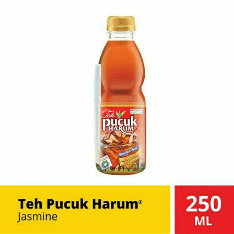 Teh Pucuk Harum 250 ml Dus (24 Botol/4 Banned)