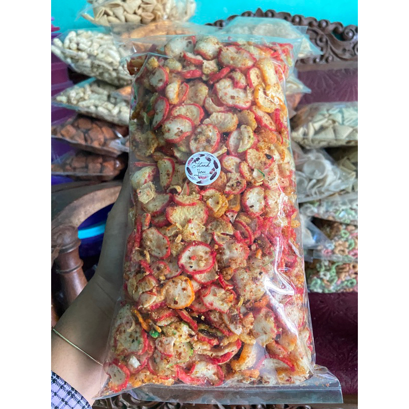 

krupuk seblak kencur