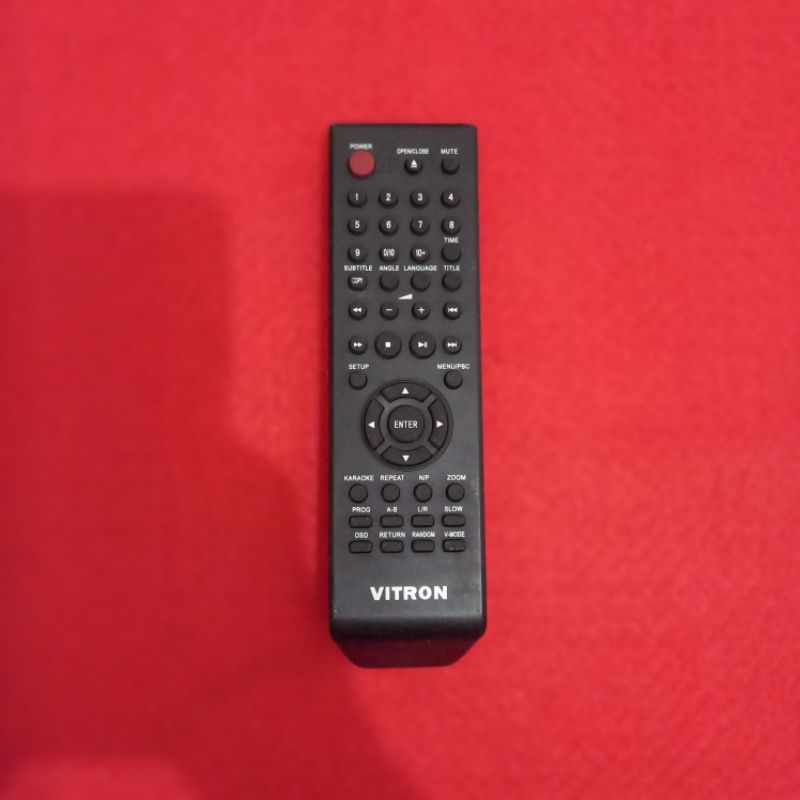 REMOTE DVD PLAYER VITRON ORIGINAL