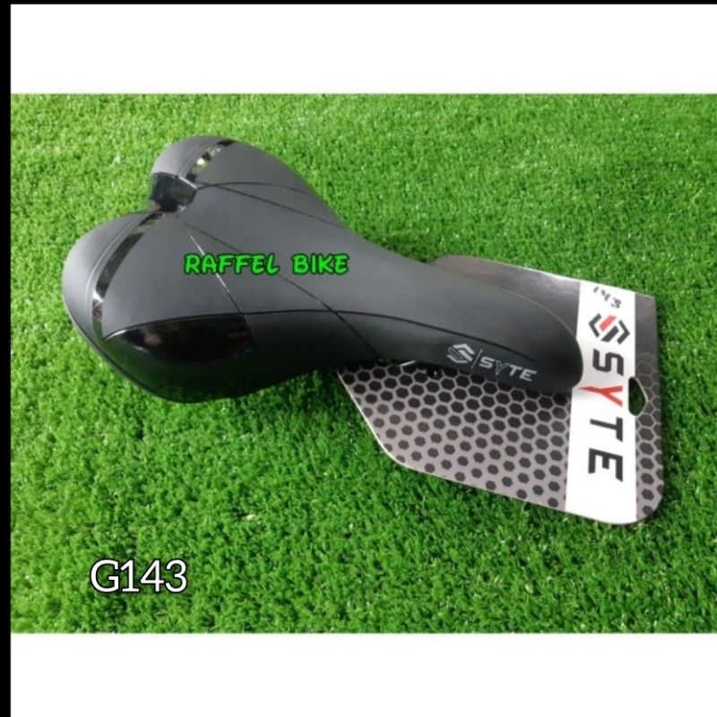 Termurah. Saddle Syte G143 black. Saddle empuk. Saddle MTB. Saddle sepeda lipat