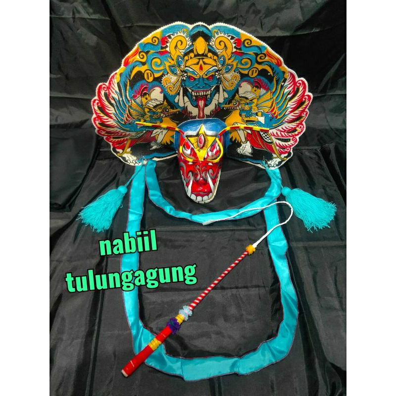 barongan devil spon gondel cambuk