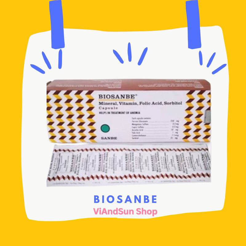 Biosanbe Kapsul - Biosanbe Capsule - Suplemen - Suplemen Kesehatan