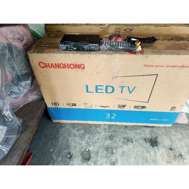 TV LED CHANGHONG 32inch free STB