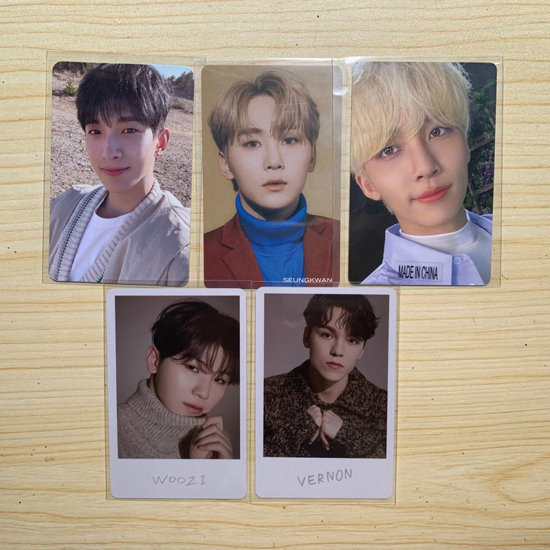 SEVENTEEN DK Face The Sun Path Seungkwan HMV Hitorijanai Jeonghan Dicon Woozi Vernon Pola Incomplete