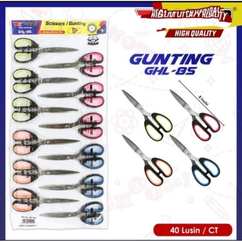 

Gunting Renceng GHL- 85 / Gunting Renceng Besar Murah