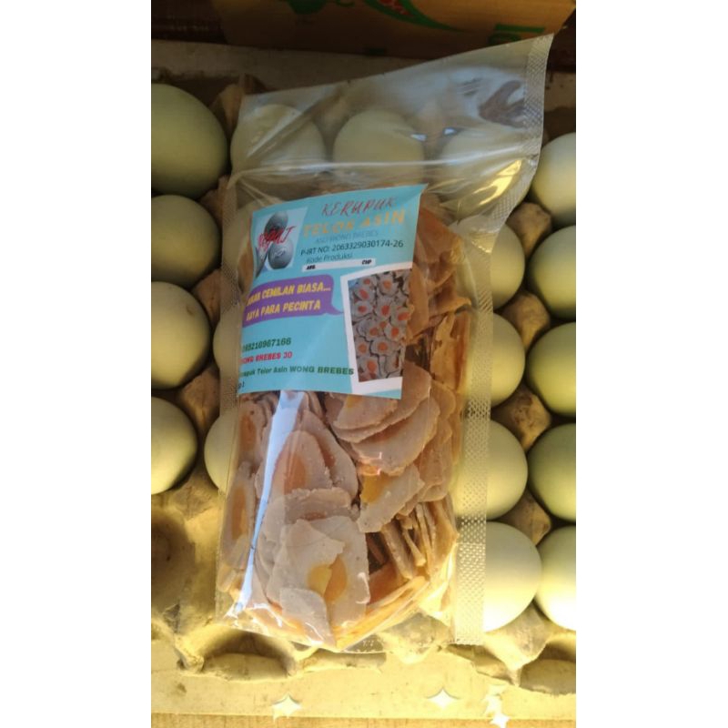 

Kerupuk Telur Asin